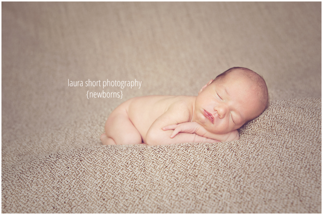 baltimore-newborn-photographer-baby-brown-blanket-2